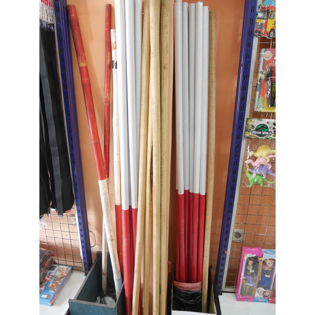 

TONGKAT PRAMUKA / TOYA PRAMUKA 160 CM POLOS / MERAH PUTIH