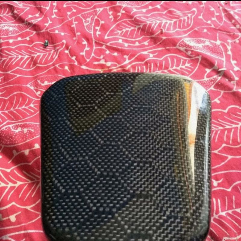 Cover Tanki PCX Lokal K97  Carbon Kevlar Hexagon