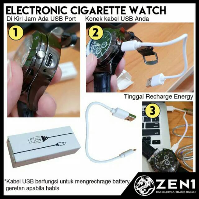 Jam Tangan Korek Api Electrik