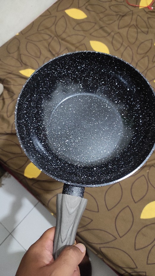 Bolde Super Pan Wajan / Wok Black 24 Cm