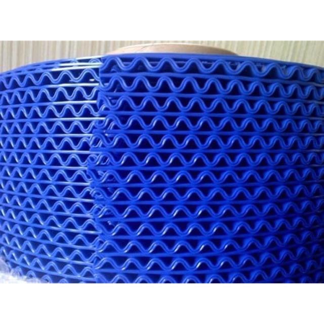 Karpet Kamar  Mandi  Biru Keset PVC X TYPE K04 Shopee 