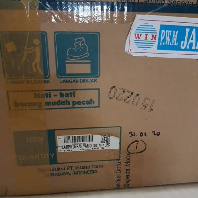 LAMPU DEPAN VARIO 150'18+LED
