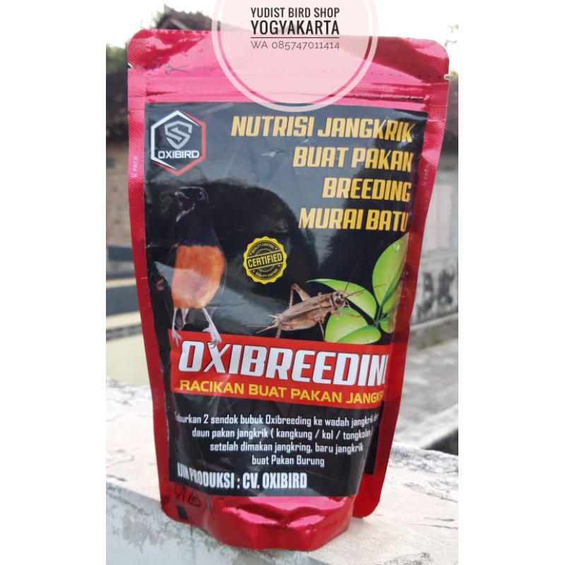 OXIBREEDING RACIKAN BUAT PAKAN JANGKRIK