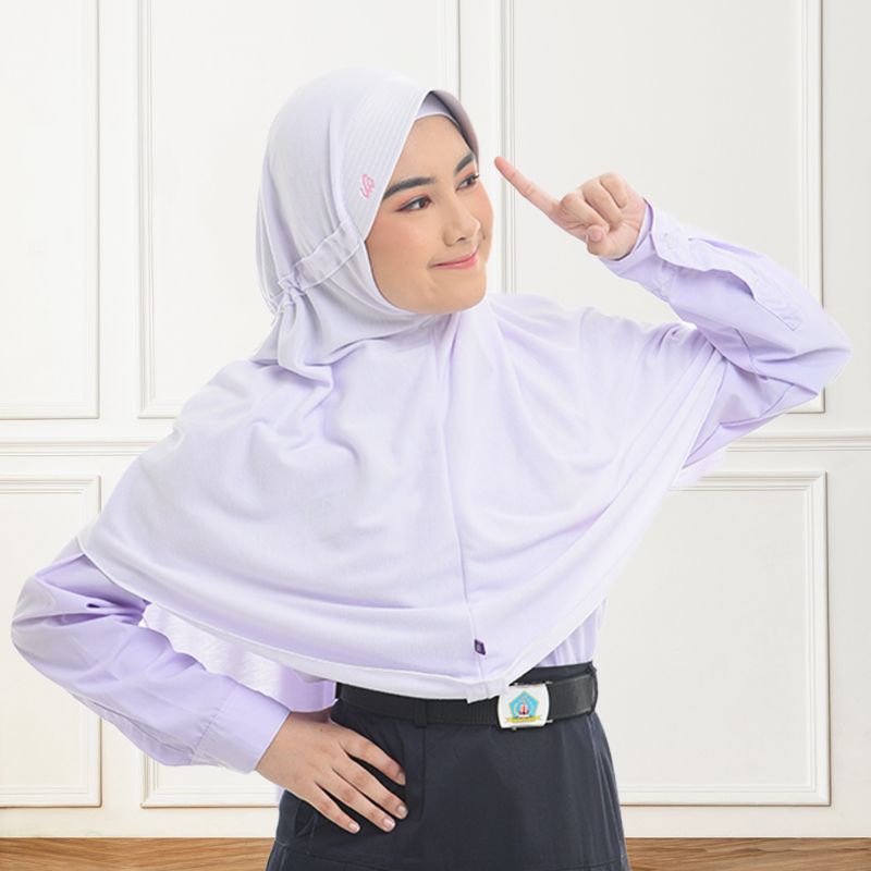 TERLARIS Rabbani Kerudung Innova LX Jilbab Serut Anak Sekolah Terbaru Asli Original