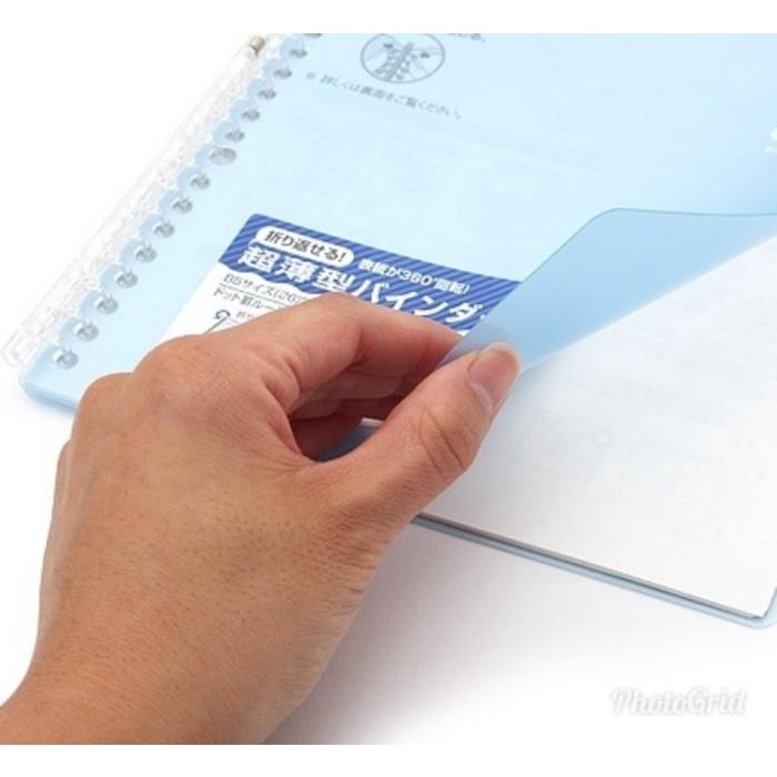 

Ja30.L-Sp700. Kokuyo Smart Ring Binder B5- Light Blue - Biru Muda