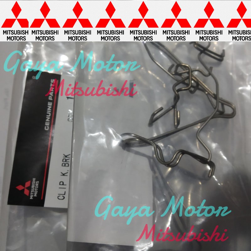 (100% Quality ) kawat clip brake pad kampas rem belakang Mitsubishi Pajero sport Dakar Keren