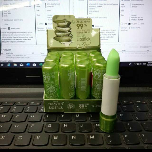 Lip balm aloe vera peinfen 12pcs