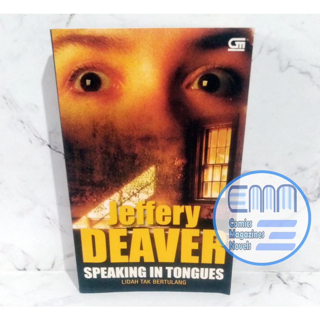 Novel Speaking in Tongues (Lidah Tak Bertulang) Jeffery Deaver - Gramedia