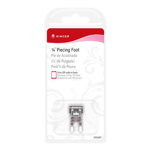 Sepatu Jahit Lurus / 1/4&quot; Piecing Foot SINGER