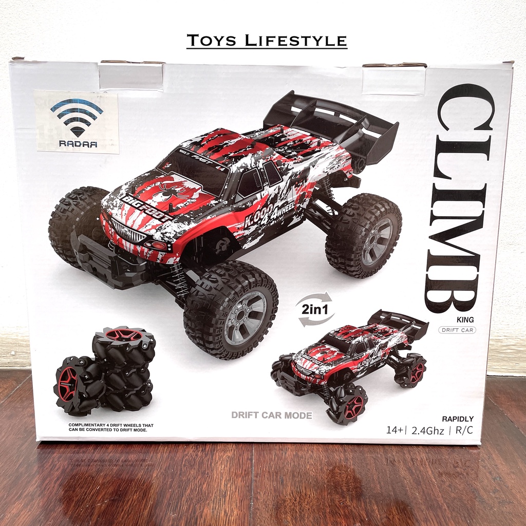 Mainan Mobil Remote Control Stunt King Drift Car 1:10 (4WD Full Propo)