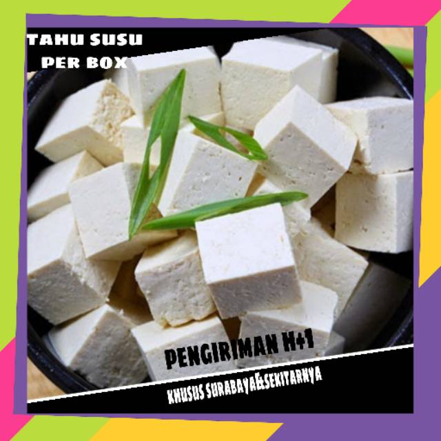 

Tahu susu per kotak || sayur online murah surabaya