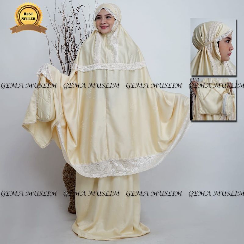 Mukena 2 in 1 Motif Dan Warna Random