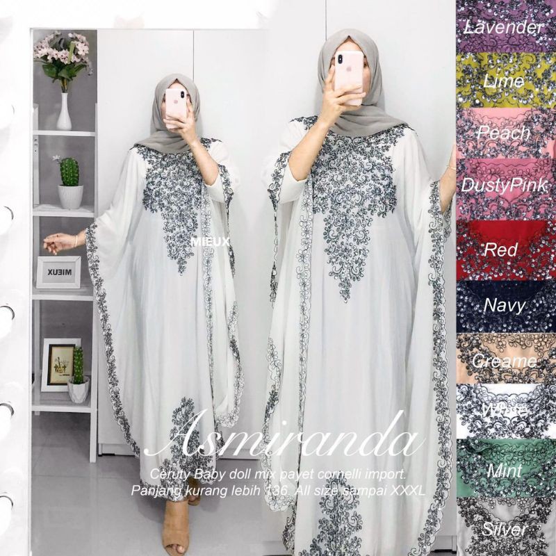 ASMIRANDA ALICE KAFTAN kaftan original farzolla isyana kaftan mieux kaftan kimberly