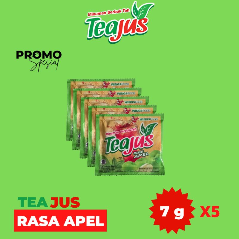 

TEA JUS RASA APEL 7 G X 5 PCS