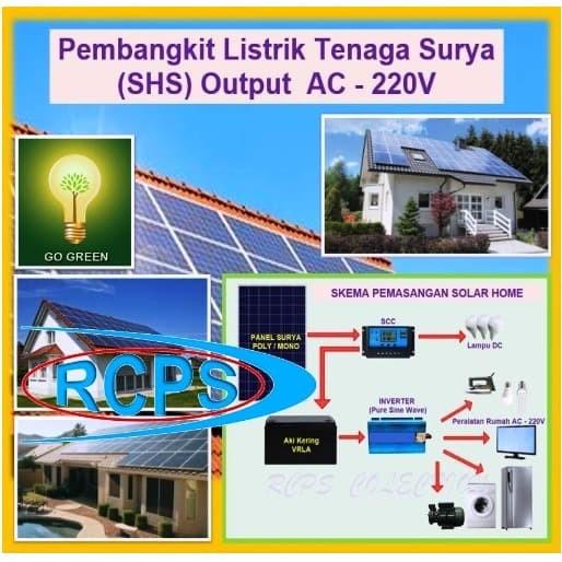 Zack | Pembangkit Listrik Tenaga Surya 2000 Watt ; Solar Home System