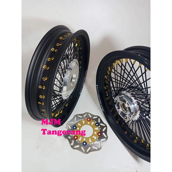 Velg Jari Jari 72 Seribu Matic Ring 14 - Sepaket Mio Beat Vario Xride Scopy Fino Xeon Nouvo Custom