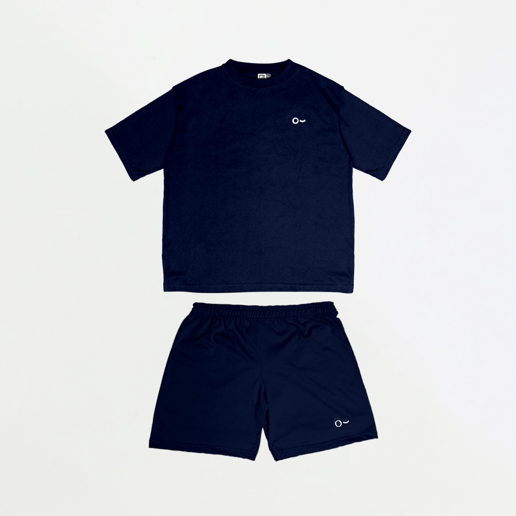 John &amp; Jill Oversize Short Sleeve &amp; Short Pants - Basic Set_