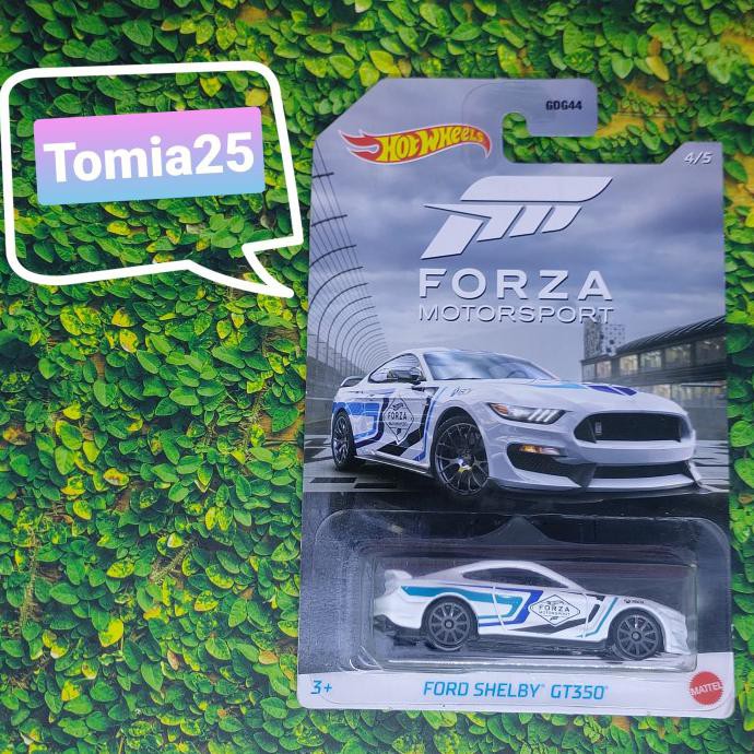 Gilaa Hot Wheels Forza Motorsport Ford Shelby Gt350 - Putih Diskon