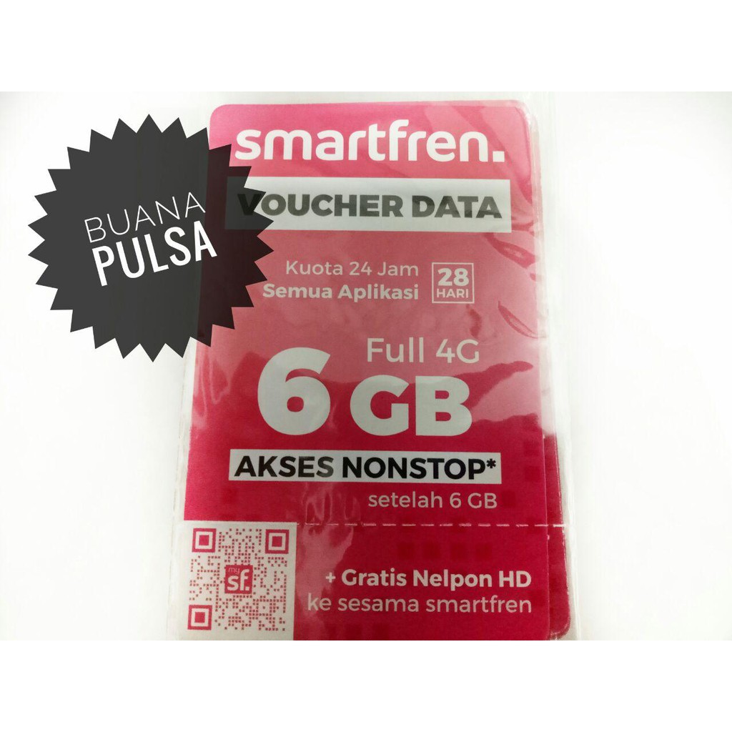 SMARTFREN DATA 6GB NONSTOP