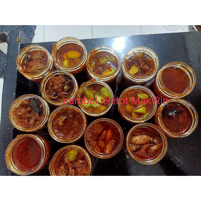 

sambal basah HOT JELETOT Mak Rin