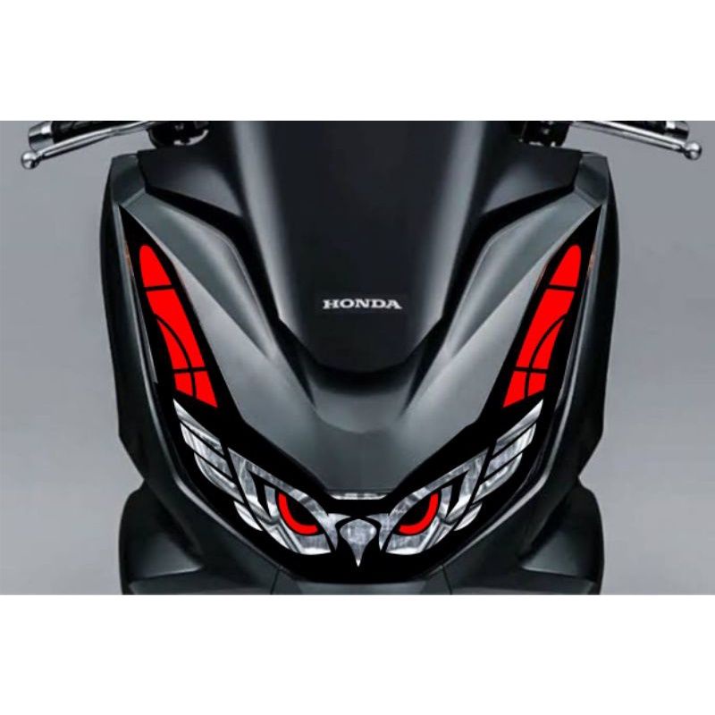 COD Stiker lampu pcx 160 stiker mata elang pcx 160.