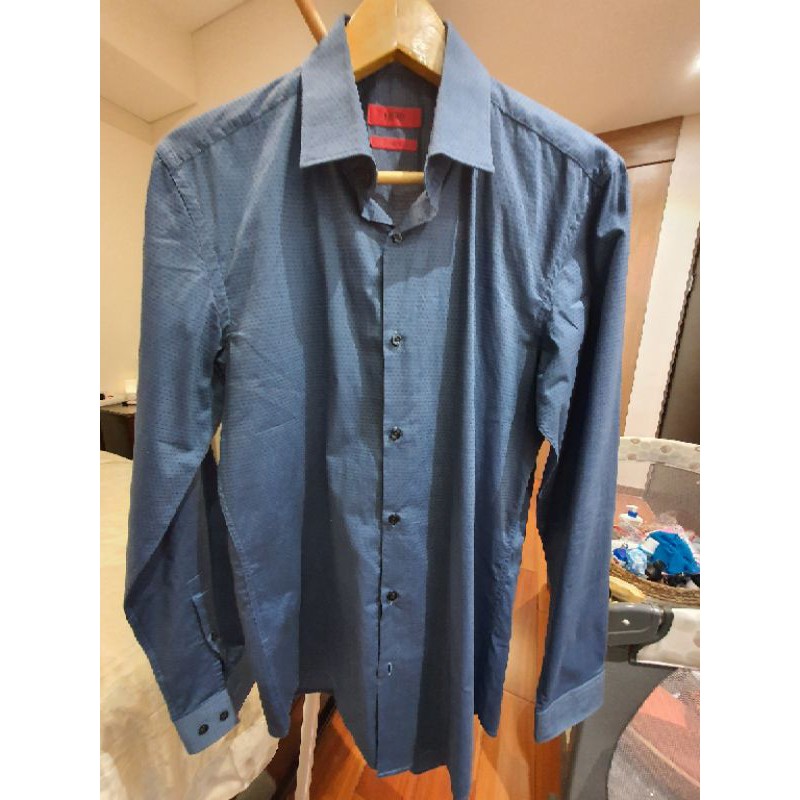 HUGO BOSS Men's Formal Shirt/Asli Hugo Boss 100% Original/Kemeja Formal Pria