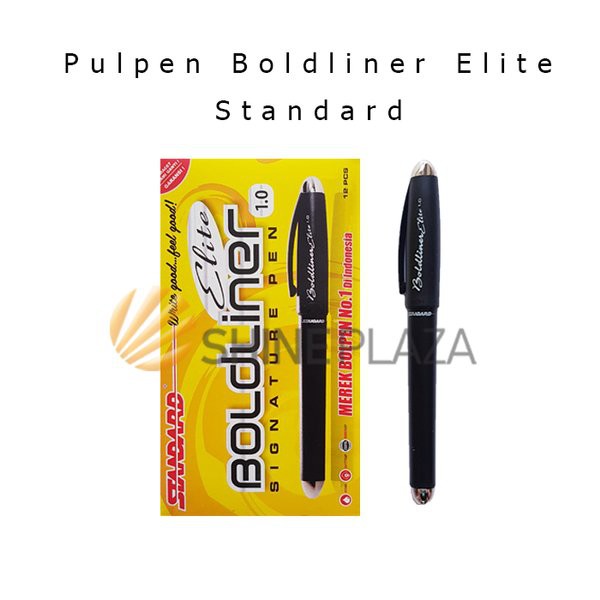 

Promo Spesial Pulpen Standard Boldliner Elite Signature Pen 1.0mm Terlaris