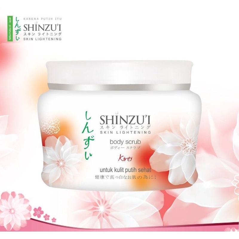 [BPOM] Shinzu'i Skin Lightening Body Scrub -120gr - 200gr - Lulur - Shinzui