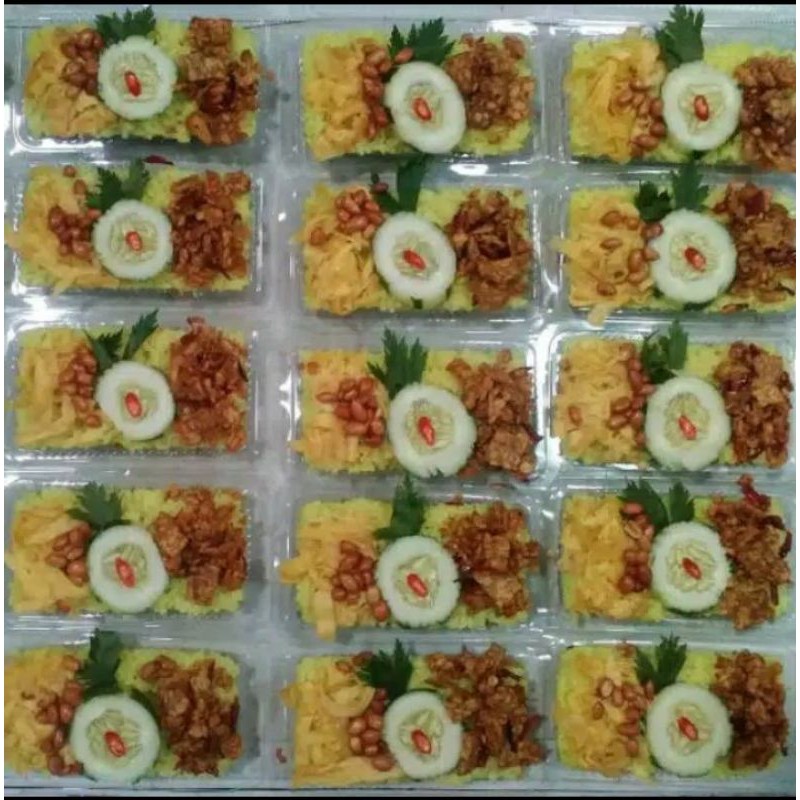 

Nasi Kuning Paket Hemat mungil halal