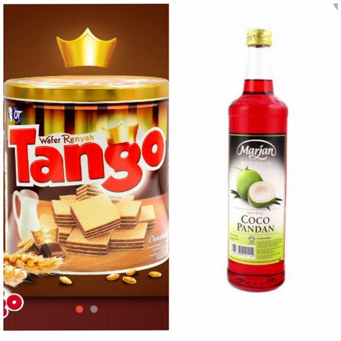 

Coklat Lebaran - Paket Parcel Lebaran Tango Coklat Kaleng + Marjan Syirup