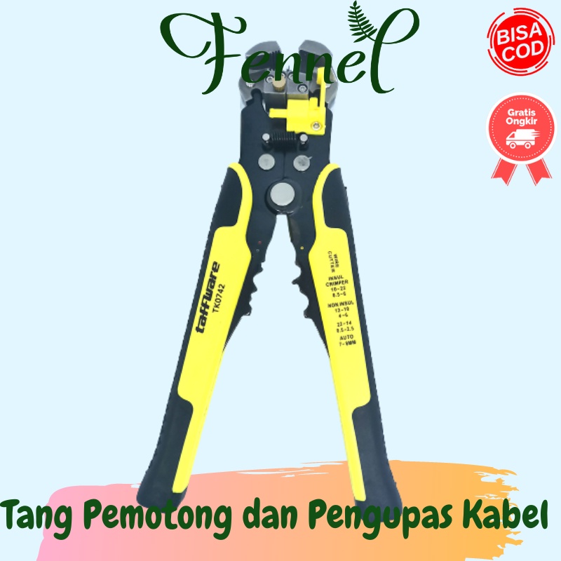 Tang Potong Pengupas Kabel Multifungsi TK0742