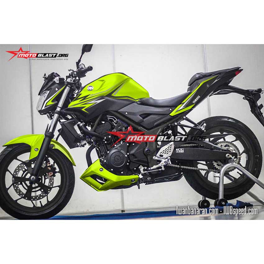 Decal Stiker Yamaha MT25 LEMON THUNDER