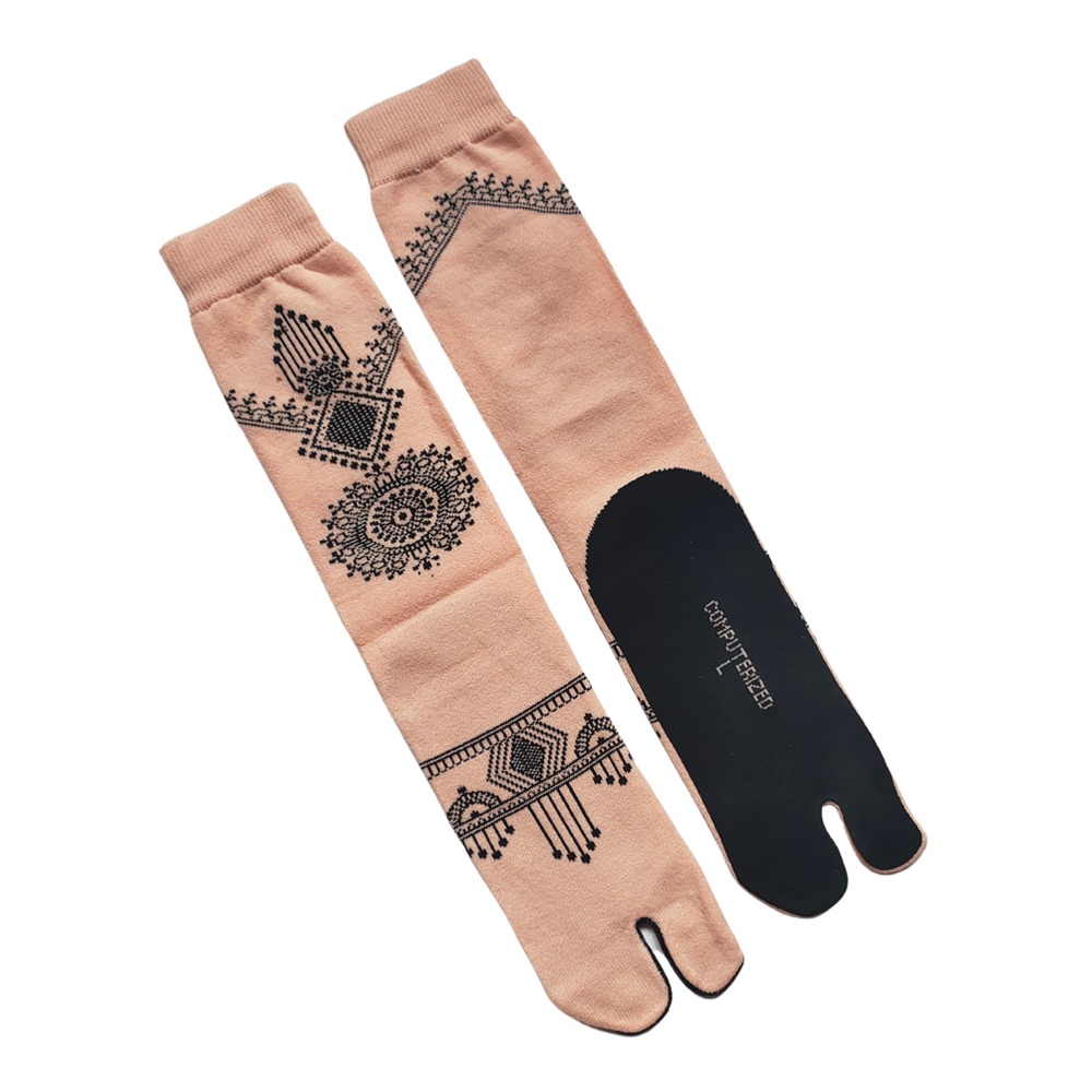 Kaos Kaki Jempol Motif / Kaos Kaki Muslimah