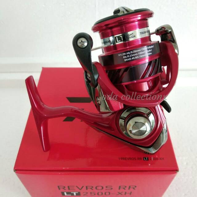 Reel DAIWA REVROS RR LT 2500 XH drag 10kg 4bb made in Vietnam