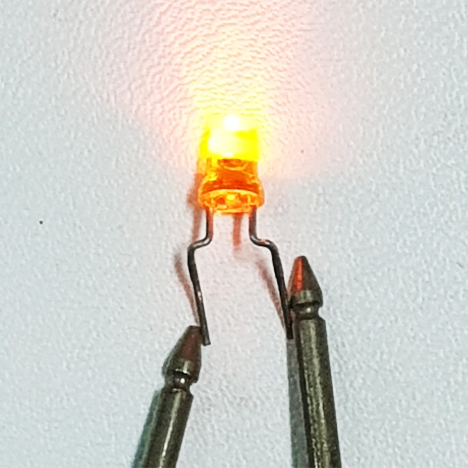 Lampu LED Orange 3mm