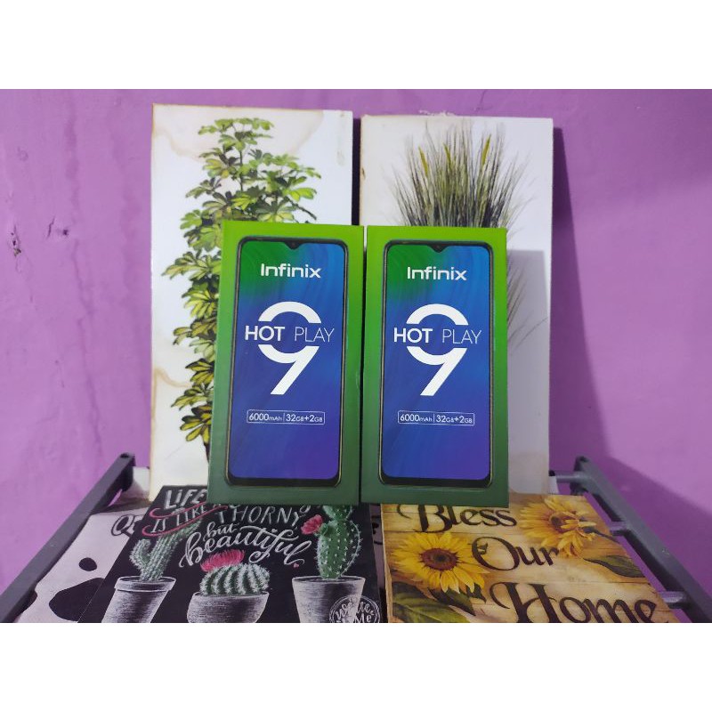 Infinix Hot 9 play 4/64 hot 94/128 tripel kamera layar 6.6