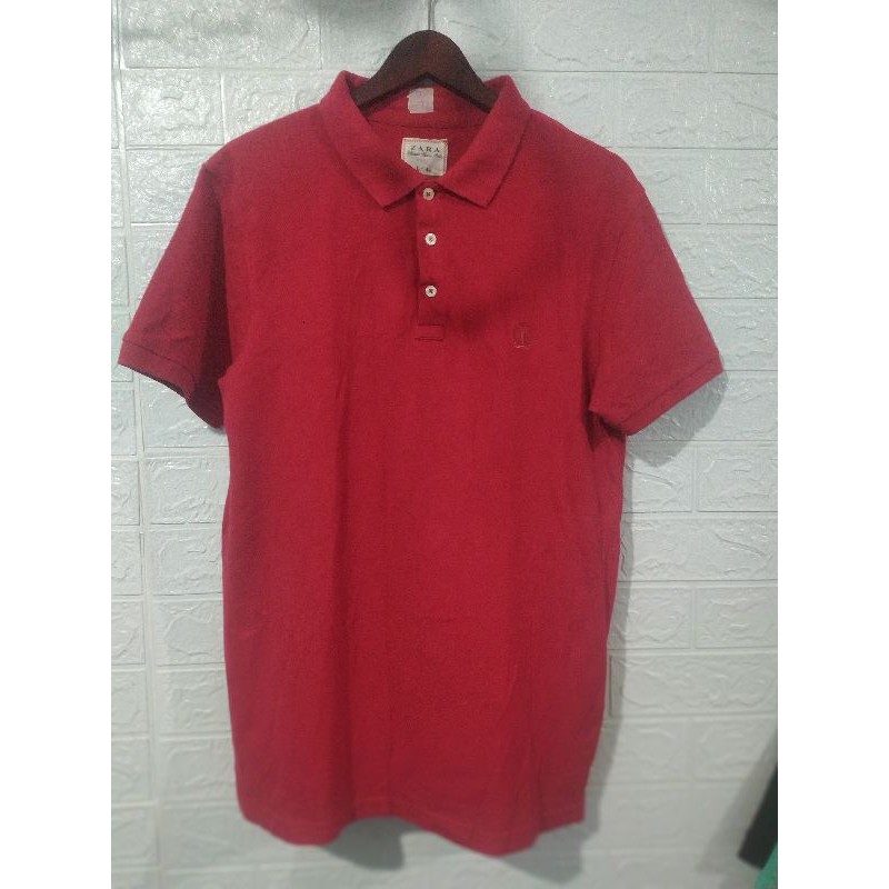 second preloved polo T-SHIRT ZARA