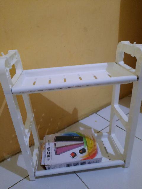 Rak Serbaguna 2 Tingkat Multifungsi