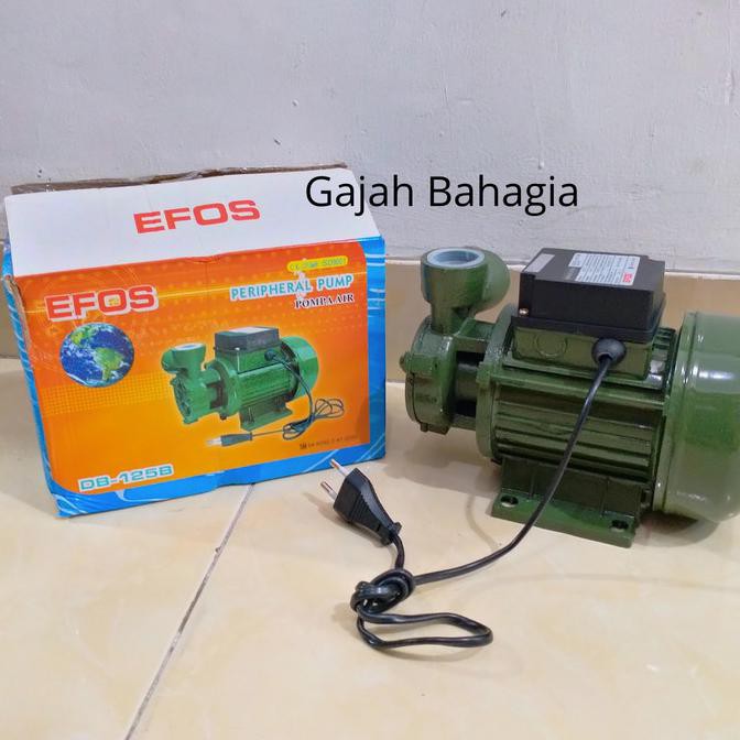 Pompa Air Sumur Dangkal Db-125 Efos / Mesin Pompa Air Listrik 125 Watt - Efos Terlaris