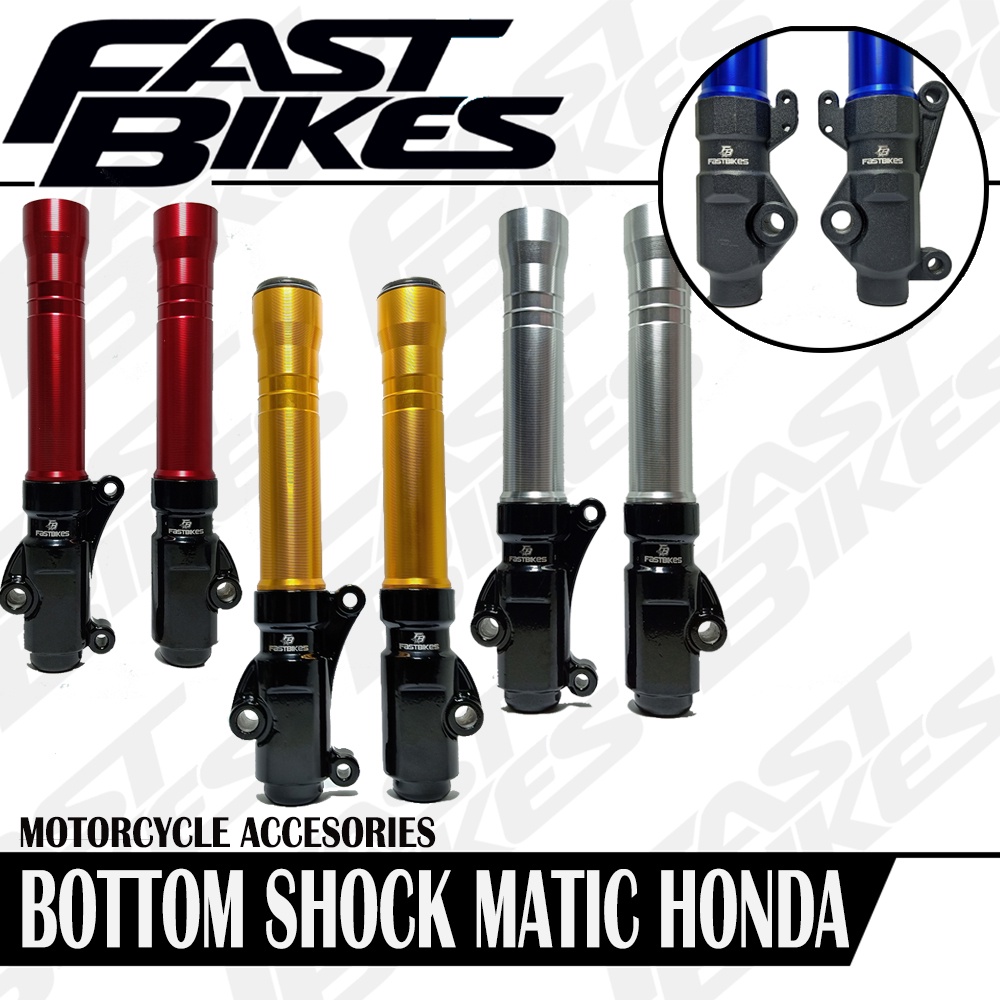 TABUNG SHOCK DEPAN VARIASI BOTTOM SHOCKBREAKER TUBE MOTOR HONDA BEAT SCOOPY VARIO SPACY GENIO DLL