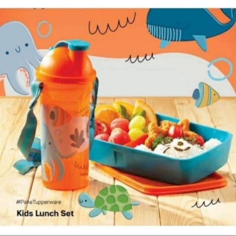 Tupperware Kids lunch set bekal