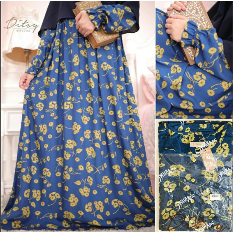 RUEENA BLUE NIGHTGOWN size M by Ditsy