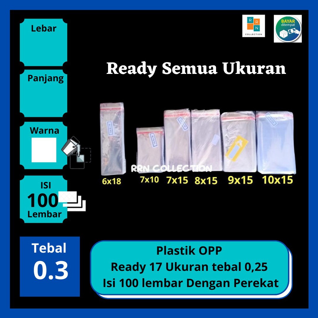 plastik opp 9x15cm/plastik opp bening/plastik opp lem/plastikopproti/plastik opp souvenir/opp tebal