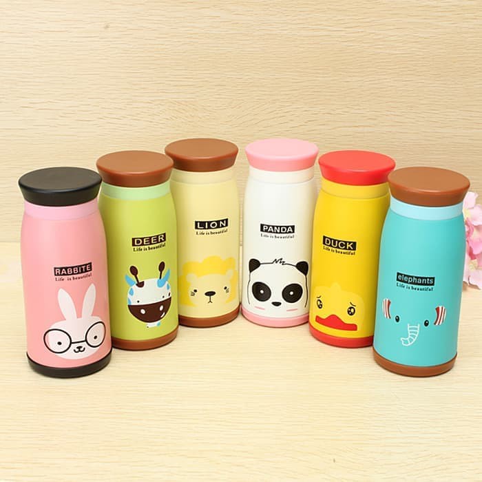 Unik Thermos Animal Termos Karakter Animal 260 ml Kecil