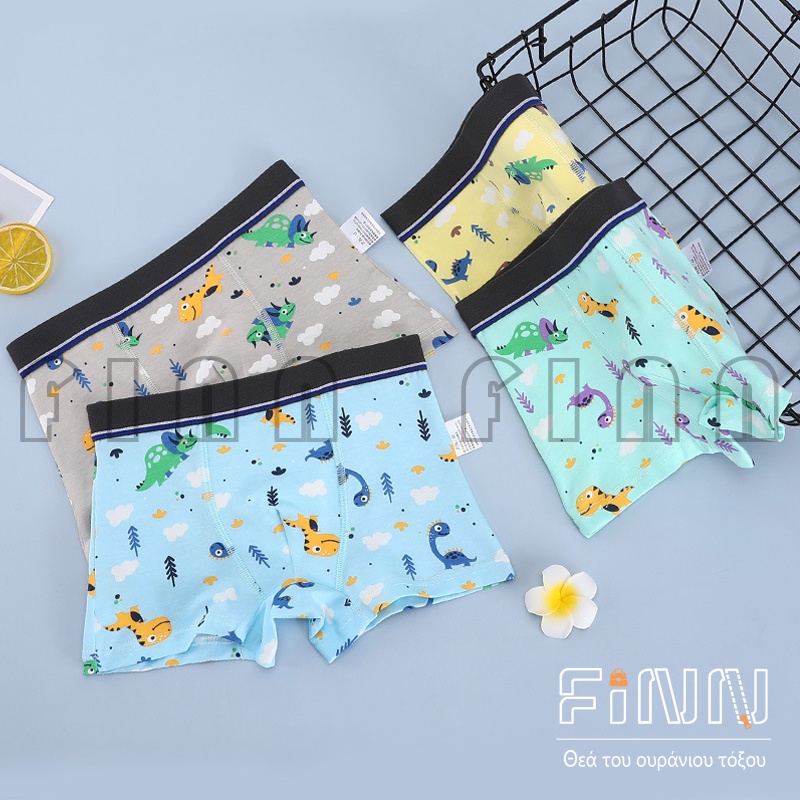 Celana Dalam Boxer Anak Laki-Laki Motif Kucing Fashion Anak  - CD Anak Laki-Laki Lucu