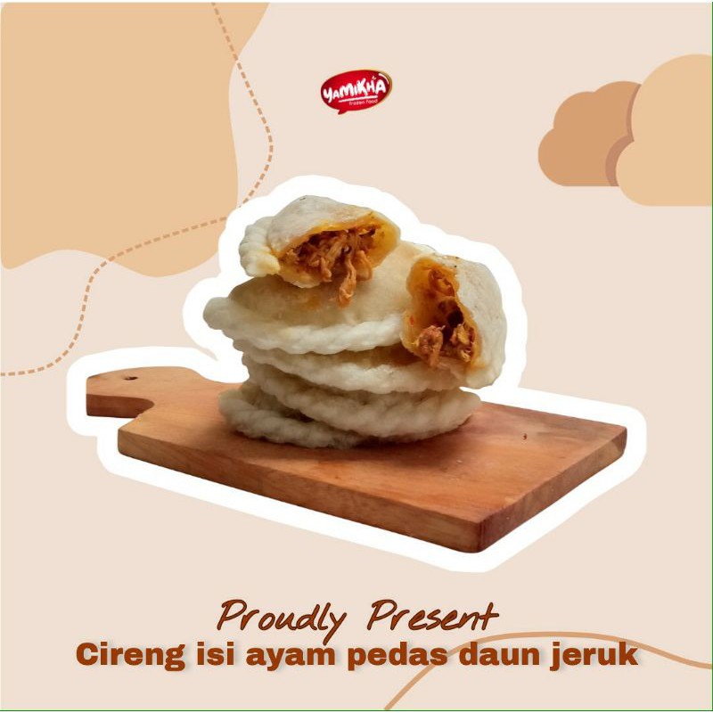 

Cireng Isi Ayam Pedas Daun Jeruk