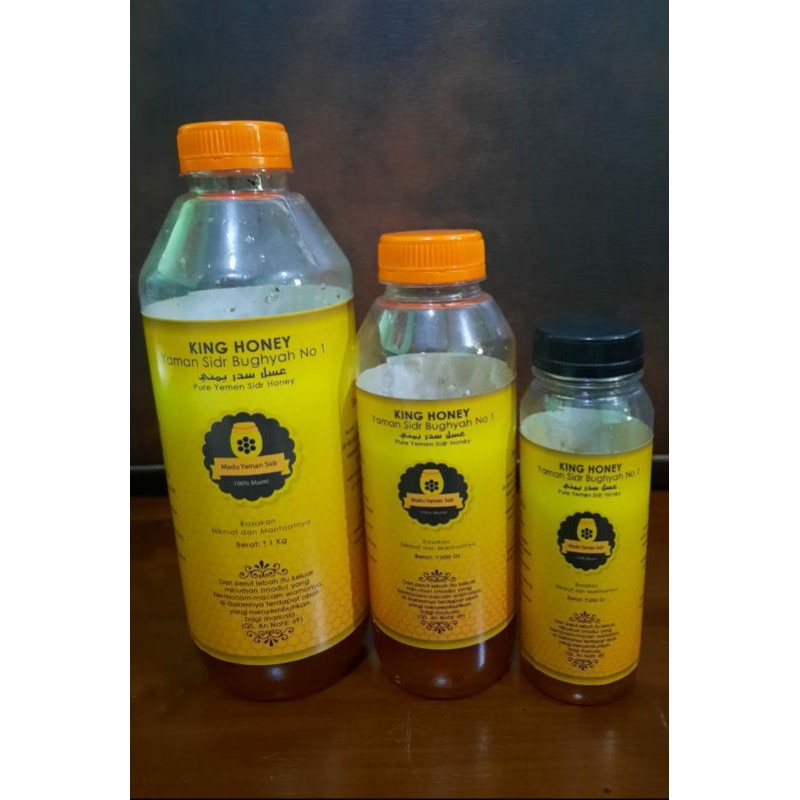 

Madu Sidr Kashmir Arab Impor King Honey 1000 gr