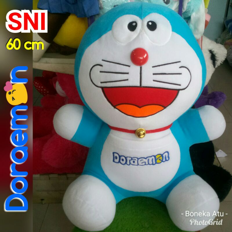 BONEKA DORAEMON JUMBO SNI kualitas terbaik boneka doraemon besar