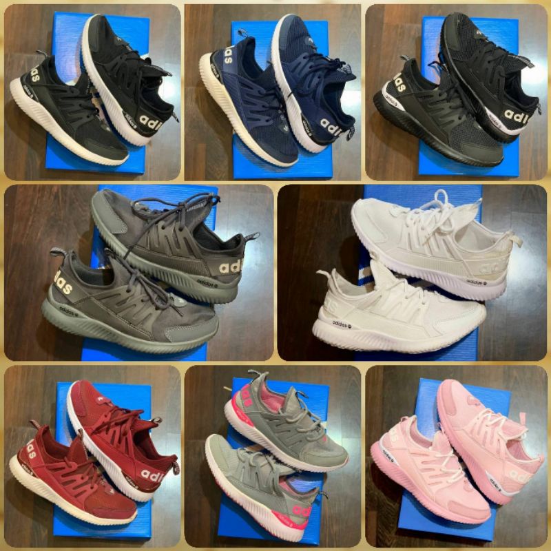 ⭐COD SEPATU ADIDAS TUBULAR ADIDAS FULL WHITE ADIDAS PUTIH POLOS ADIDAS CEWEK SEPATU SENAM WANITA SEP