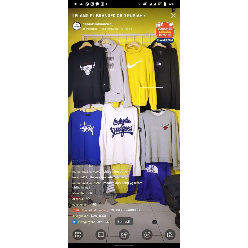 Crewneck MLB DODGERS